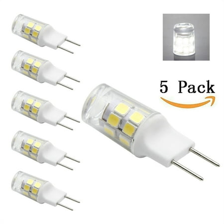 G8 Bi Pin Led Bulb 2 Watts Daylight 6000k 20w Equivalent T4 Base G8 Bi Pin Led Bulb 2 Watts Daylight 6000k 20w Equivalent T4 Base Halogen