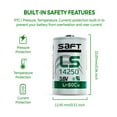 thumbnail image 3 of Batteries  N Accessories Replacement Batteries, Compatible with Hitachi CD4D Replacement, (Li-SOCl2, 3.6V, 1200 mAh) Ultra High Capacity, combo-pack includes: 10 x COMP-4-SAFTP Batteries, 3 of 7