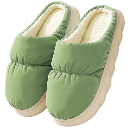 

Gubotare Sneaker Slippers Women s Soft Plush Lightweight House Slippers Fuzzy Cross Band Slip on Open Toe Cozy Indoor Outdoor Slippers Mint Green 6