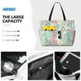 thumbnail image 3 of Xecao Watercolor Tiger for versatile beach bag for women includes zipper pockets and waterproof material, ideal for vacations and adventures., 3 of 7