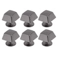 thumbnail image 1 of Handbag Feet Spike Rivet, Screw Back Rivet Button Slick Finish 30 Sets Easy Installation Zinc Alloy for Bags, 1 of 7