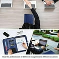 thumbnail image 6 of Procase Portfolio Business Padfolio Folder with Zipper, Navy, 6 of 7