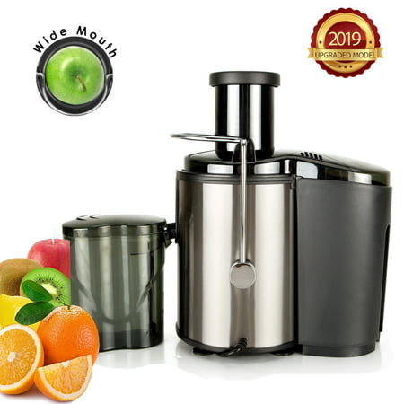 Clearance! Juicer Machines, Easy Clean Electric Juice Extractor with Wide Mouth, 800W Stainless Steel Centrifugal Juicer with Juice Container, Blender for Fruit Vegetable, Anti-drip, BPA-Free, (Best Juicer Machine In India)