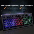 thumbnail image 1 of Langgg Luminous Wired Mechanical Keyboard 89 Keys Home School Business Work Notebook Desktop Key Board Replacement Upgrade, 1 of 9
