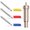 gold, variant on DEBGFS Deep Cut Blade with Hosing 30/45/60 Degree Sharp Deep Point Blade Foam Chipboard Leather Cutting Tool for Cricut Explore 3 / Air 2 / Air / One / Cricut Maker 3 / Maker(Black),black