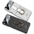 thumbnail image 5 of For Samsung Galaxy Z Flip 3 Case Ultra Thin Matte PC Protective Cover with Ring，Hybrid 9H Glass All-Inclusive Camera Lens Protector Case for Samsung Galaxy Z Flip 3 5G (Black), 5 of 5