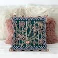 thumbnail image 3 of Amrita Sen Designs  26 x 26 in. Pond Peacock Broadcloth Indoor & Outdoor Zippered Pillow - Multi Color, 3 of 5