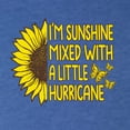 thumbnail image 5 of Wild Bobby, I'm Sunshine Mixed With A Little Hurricane , Inspirational/Christian, Women Tri-Blend Racerback Tank Top, Vintage Royal, X-Large, 5 of 5