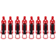 thumbnail image 1 of Nuevo 4 Piezas Soporte Pala para Soporte Techo Abrazadera Goma Metálica Soporte Montaje en Pared Kit Montaje Soporte Eje Liberación Rápida (rojo) (con Almohadilla Antideslizante), 1 of 9