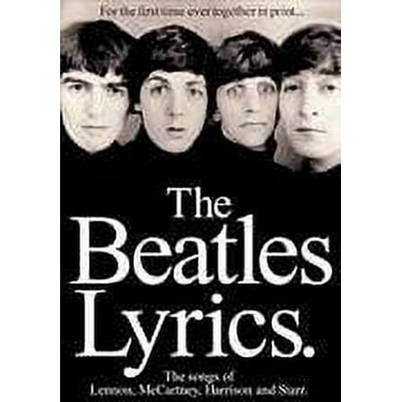 Hal Leonard The Beatles Lyrics- Piano/Vocal/Guitar