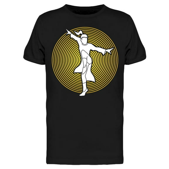 Kung Fu Pose Design T-Shirt Men -Image by Shutterstock, Male Large