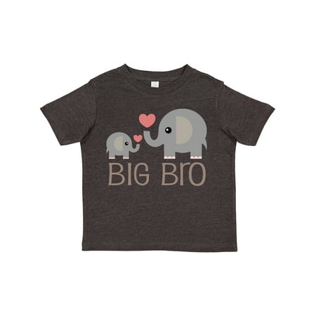 

Inktastic Big Bro Boys Elephant Brother Announcement Boys Toddler T-Shirt
