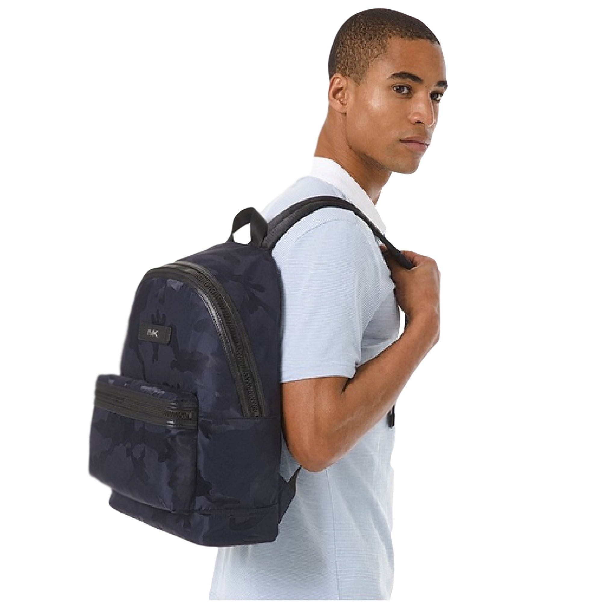 Michael kors mens camo backpack deals