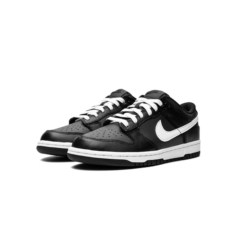 Nike Dunk Low, Grade School, Black White Sneakers, Size 6  display picture 2