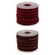 thumbnail image 1 of Rollo De Cinta De Terciopelo De 40 Yardas Y 10 Mm De Ancho Para Manualidades, Color Vino Tinto Y Marrón, 1 of 9