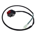 thumbnail image 1 of Interruptor de manillar de motocicleta de 12 V, 7/8 pulgadas, accesorio de fácil instalación Estilo B, 1 of 8