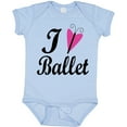 thumbnail image 3 of Inktastic I Heart Ballet Dance Ballerina Girls Baby Bodysuit, 3 of 5