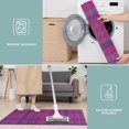 thumbnail image 6 of Pink Purple Checkered Pattern Kitchen Rugs Sets Of 3,Kitchen Runner Rugs Non Skid Washable,Decorative Kitchen Floor Mats for Kitchen,Sink,Laundry,17"x30"+ 17"x47" + 17"x59", 6 of 6