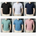 thumbnail image 4 of Kadahis Young Men's Modern Fit Short Sleeve Polo Shirt，up to 4XL, 4 of 5