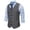 Gray, variant on Tejiojio Man's Shirt Jacket Two Piece Set All Seaaon Men's Four Seasons Fashion Casual Suit Vest