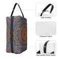 thumbnail image 3 of Honeii Mandala Print Multi-Purpose Storage Bag,Hanging Dopp Kit,Small Toiletry Bag for Traveling for Toiletries, Makeup, and Small Essentials, 3 of 7