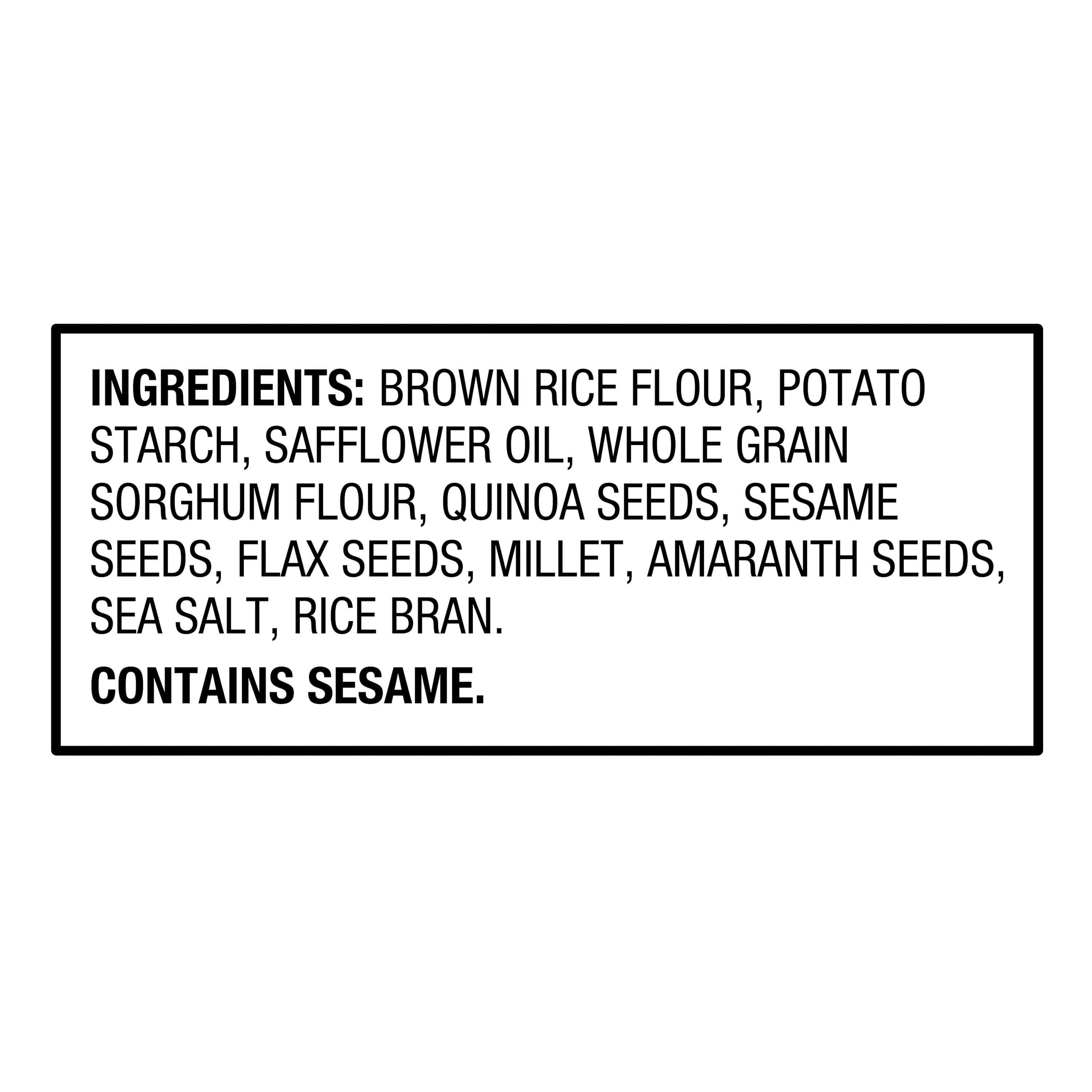 (3 pack) Great Value Multi Grain Crackers with Sea Salt, 3.5 oz