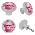 thumbnail image 4 of Monkey Fluorescent Drawer Pulls with Screws - Round 4-Pack, Glow-in-the-Dark Knobs for Cabinets, Wardrobes, and Dressers - Dresser and Kitchen Hardware, 4 of 6