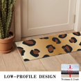 thumbnail image 3 of Gold and Brown Of Leopard Print Door Rugs,Washable Non Slip Door Mats Indoor,Decorative Door Mats,Entry Mat Indoor for Entrance,Bedroom,Kitchen,Bathroom,16"x47", 3 of 6