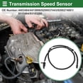 thumbnail image 2 of Sensores de velocidad de transmisión de 1 pieza No.4403484 para OPEL MOVANO A Van (X70) 1.9 DTI (FD) 2000-09 - 2001-10 Sensor de velocidad VSS de automóvil resistente, 2 of 6