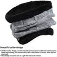 thumbnail image 6 of GRNSHTS 2-Pieces Winter Beanie Hat Scarf Set Thick Fleece Lined Warm Knit Ski Hats Skull Cap for Men & Women,Gray, 6 of 13