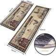 thumbnail image 3 of Farmhouse Kitchen Rugs and Mats Set of 2, Cushioned Anti Fatigue Kitchen Mat 2 Pcs Washable, Rooster Waterproof Standing Kitchen Floor Mat for Sink Office Laundry, 18"x 48"+ 18" x 60", 3 of 6
