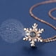 thumbnail image 4 of Joyería De Navidad 100 Idiomas I Love You Collar Navidad Copo De Nieve Elk Cristal Colgante Collar Regalo De Navidad Speravity AP007575-01, 4 of 6