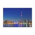thumbnail image 3 of Toronto Night Skyline Canvas Artwork Breathtaking Stunning Cityscape for Home Decor Ready to Hang, 3 of 18