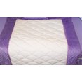 thumbnail image 3 of BabyFad Minky Purple 9 Piece Crib Bedding Set, 3 of 5