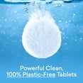 thumbnail image 4 of Laundry Detergent Tablets, 120 Count, Plastic-Free Eco-Friendly Pods, Sheets, Liquid Alternative - Fragrance Free and Clear, Natural, Gentle, 4 of 5