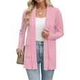 thumbnail image 6 of Breathable Womens Long Sleeve Cardigan Open Front Lightweight Cover Up For Summer Beach Office Wear, 6 of 7