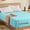 Auqa Blue, variant on PETGLE King Extra Deep Pocket Fitted Sheet Only - 1800 Thread Count Hotel Deep Fitted Sheet Up to 24 Inches Mattress, Taupe Bottom Sheet 18-24 Inch Microfiber Deep King Mattress Sheets