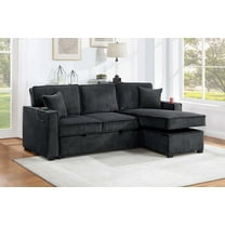 Poundex Convertible Sectional