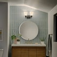 thumbnail image 2 of 2 Light Vanity Light in Soft Contemporary Style-10.25 inches Tall and 15 inches Wide-Champagne Bronze Finish Bailey Street Home 147-Bel-4763960, 2 of 10