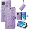 thumbnail image 5 of for Motorola Moto G50 5G (Not 4G) Cartoon Cute Wallet Case,Cat Dog Style Flip Phone Cover with ID Card Holder PU Leather Cases for Motorola Moto G50 5G MG Purple, 5 of 14