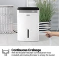 thumbnail image 6 of Aeric 50-Pint 4500 Sq Ft Large Portable Dehumidifier with Cooling Fan & Drain Hose, White, AERD501P, 6 of 20