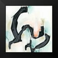 thumbnail image 2 of Vess, June Erica 20x20 Black Modern Framed Museum Art Print Titled - Pastel Horizon III, 2 of 5