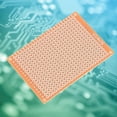thumbnail image 3 of Printed Circuit Board, 2.54mm Hole Pitch Stable Pre Drilled Multi Usage Prototype Breadboard  For Electronic Factory, 3 of 8