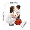 thumbnail image 3 of Heartwarming Family Resin Figurines,Handcrafted Family Sculptures Decor,Home Decor Gifts for Mother's Day Father's Day,Housewarming Gift,Living Room Tabletop Decor, 3 of 6