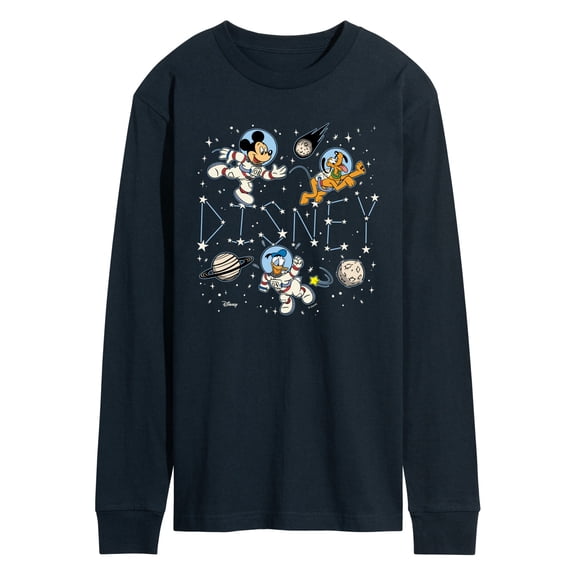 Disney - Celestial Disney Space - Men's Long Sleeve Graphic T-Shirt
