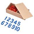 thumbnail image 1 of Math Teaching Toy, Learning Early Education Montessori Math Toys With Storage Box For Early Education For Children, 1 of 8