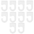 thumbnail image 1 of Shisuyan Poster Hook White 10Pcs 0.9In 0.6In 0.2In, 1 of 9
