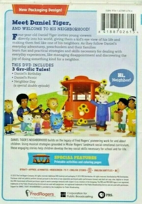 Daniel Tiger's Neighborhood: Welcome to the Neighborhood (DVD