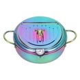 thumbnail image 2 of Stainless Steel Fryer with , Japanese Style, 3.4L Non Stick Deep Frying Pot, Perfect for Home Kitchen Cooking, 2 of 8