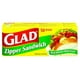 Glad Sacs à Fermeture à Glissière Sandwich (50 Sacs) 126157 – image 1 sur 1